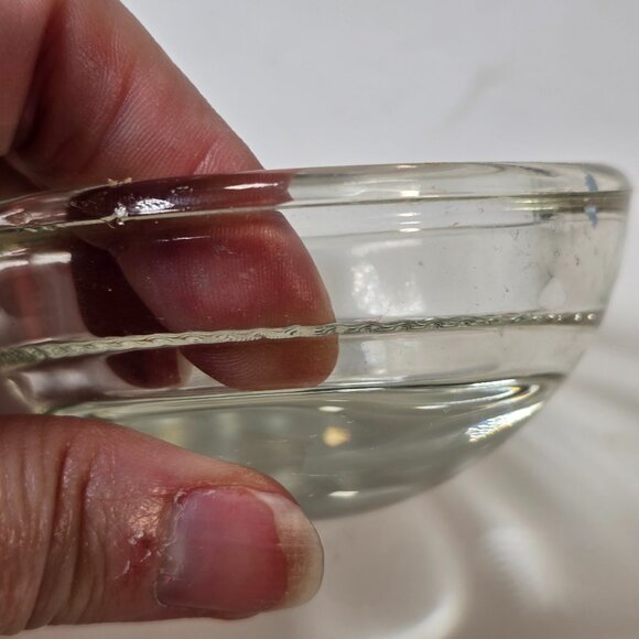 Vintage Glass Dome Magnifying Paperweight Clear Desk Accessory Retro Office 3in - Picture 5 of 7